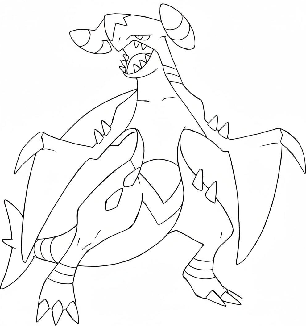Mega Garchomp – The Superfast Ground Dragon