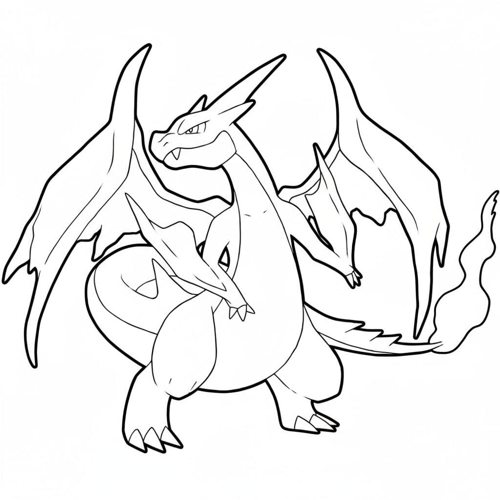 Mega Pokémon Coloring Pages – Cool Evolution Sheets for Boys