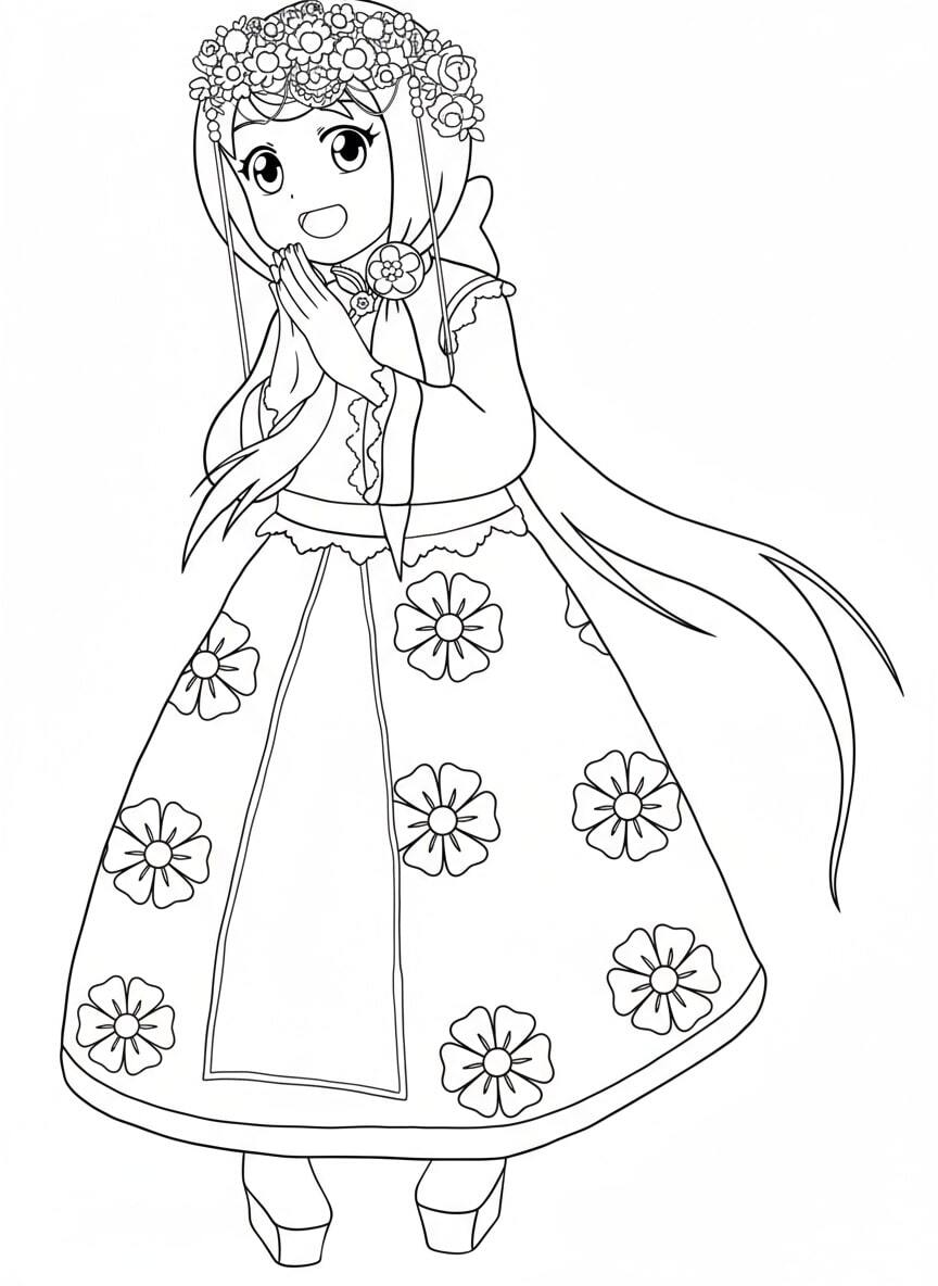 Princess Ori with a gentle smile