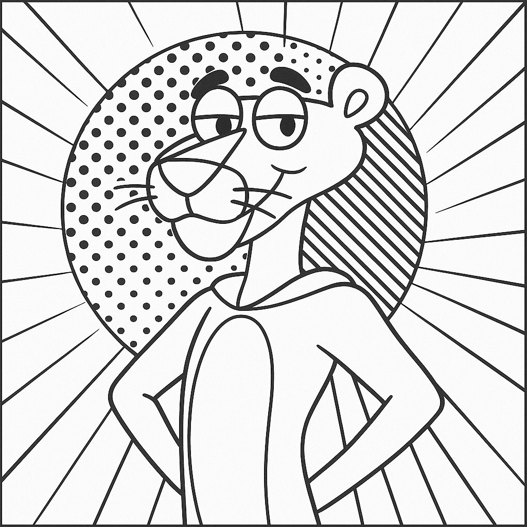 Pop-Art Pink Leopard