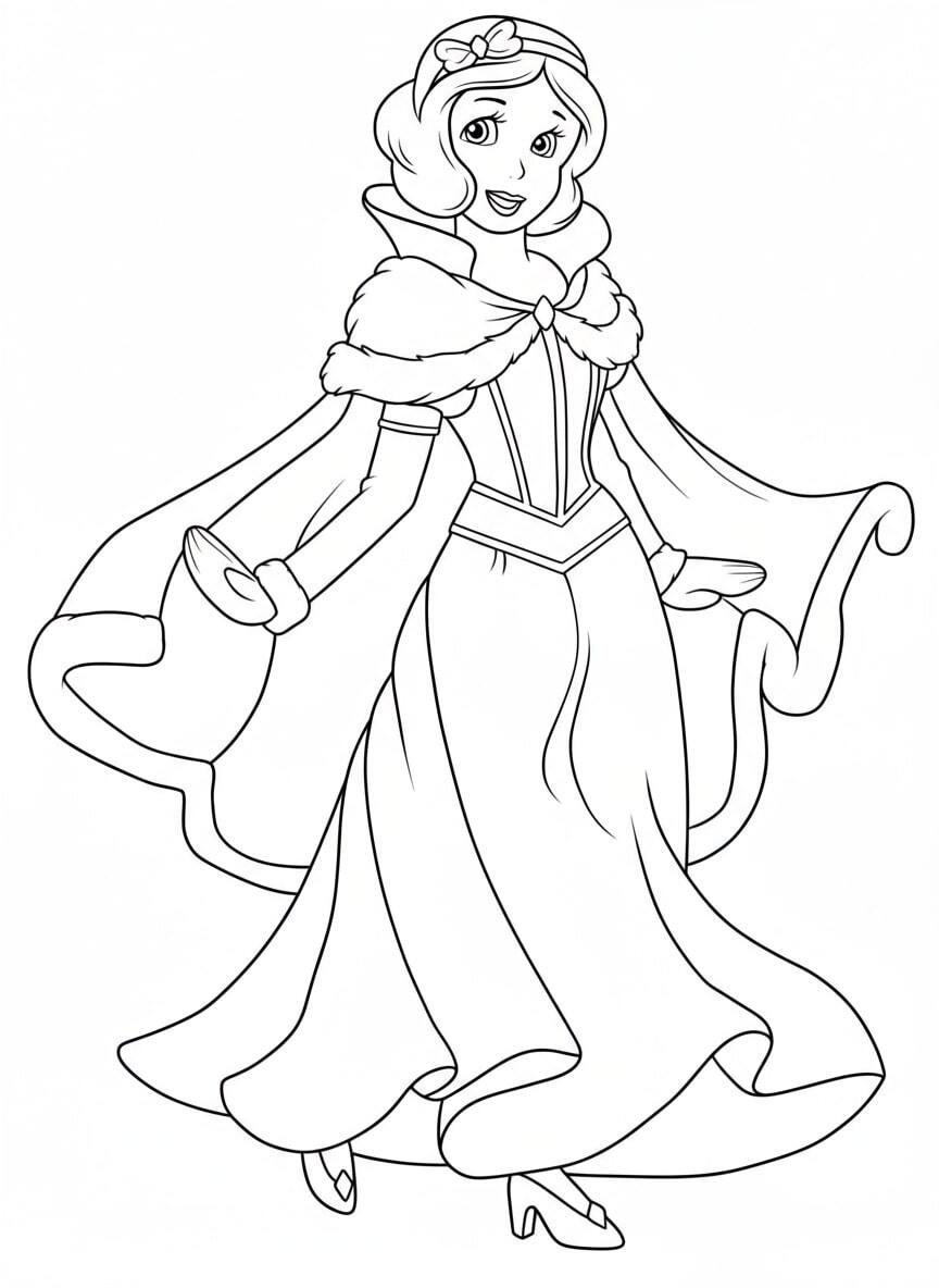 Snow White dancing