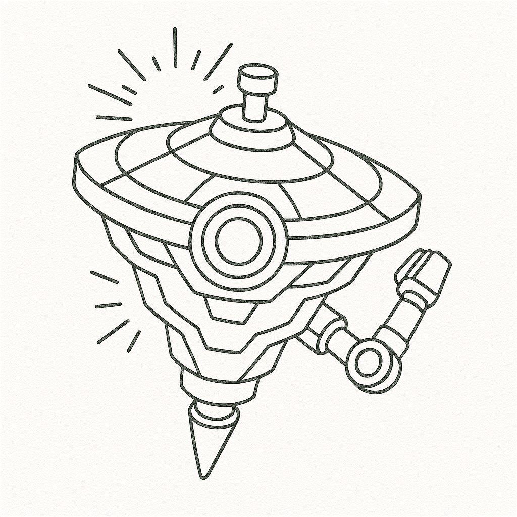 Robot Spinning Top