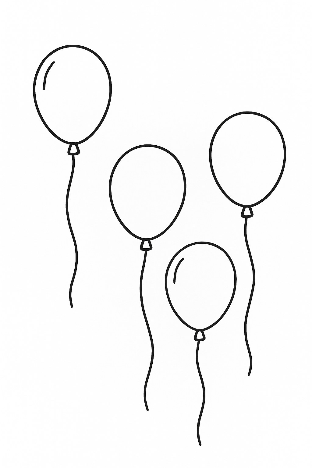 Soft Pastel Balloons