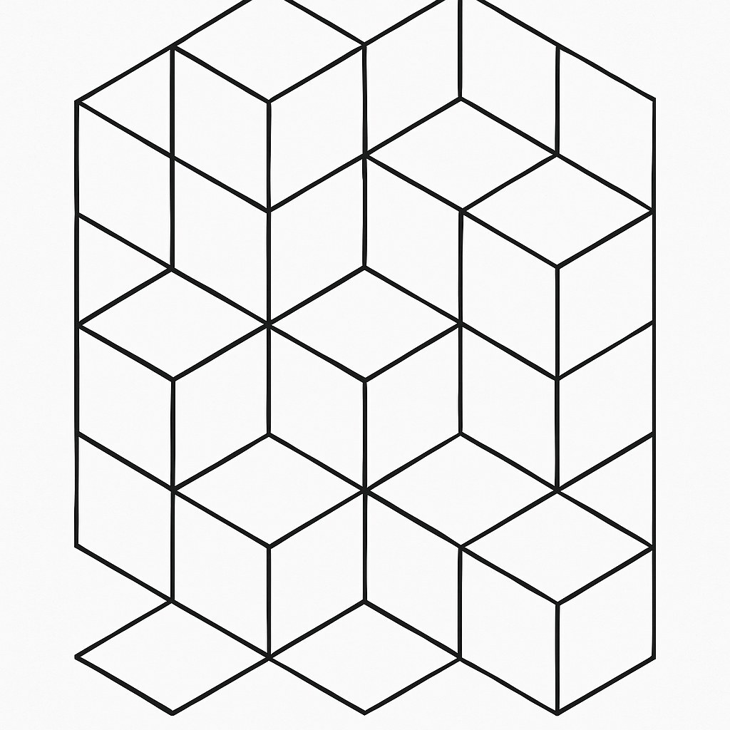 3D Depth-Effect Tiles