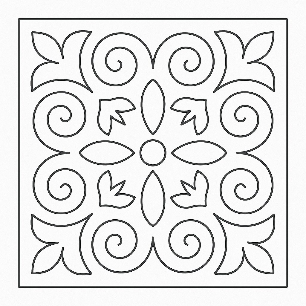 Vietnamese Patterned Tiles