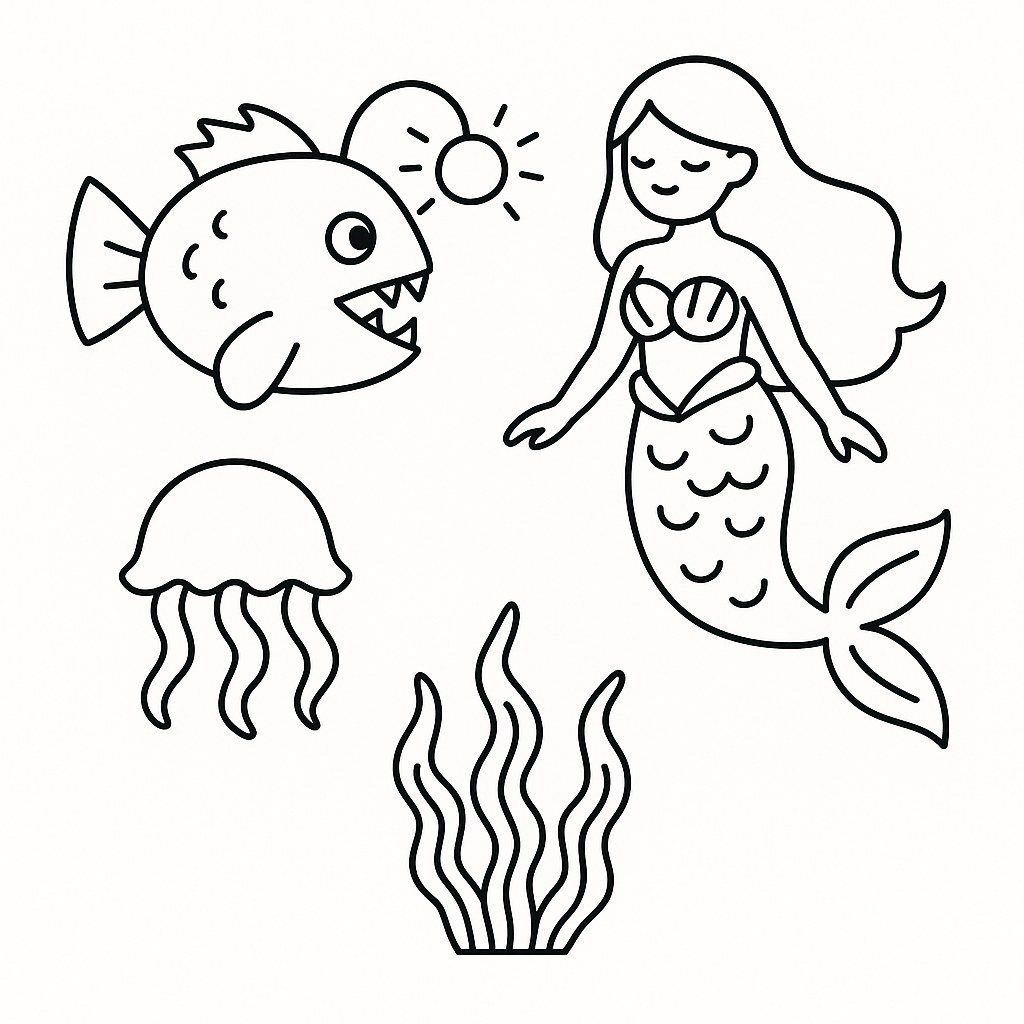 Underwater Animal Coloring Pages for Kids to Inspire Creativity 2026