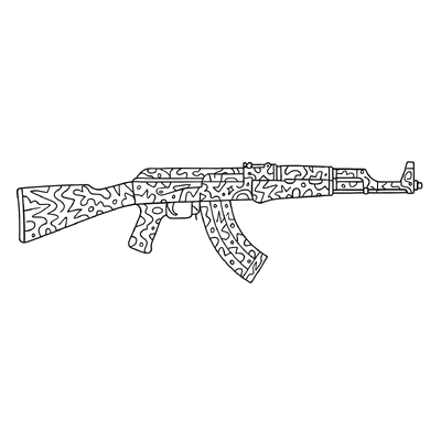 AK Gun Coloring Pages for Kids – Super Creative &amp; Cool 2026