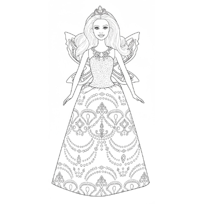 Barbie Dolls &amp; Princess Barbie Coloring Pages 2026 – Sparkling Sheets for Girls