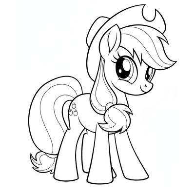 Cute Pony Coloring Pages Collection 2026 for Girls