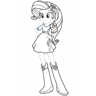 Cute Pony Coloring Pages Collection 2026 for Girls