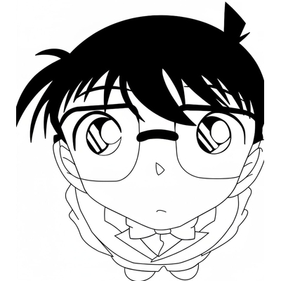 Detective Conan Coloring Pages – Perfect for Smart Boys
