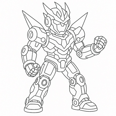 Electric Dragon Superhero Coloring Pages for Kids – Creative Fun 2026