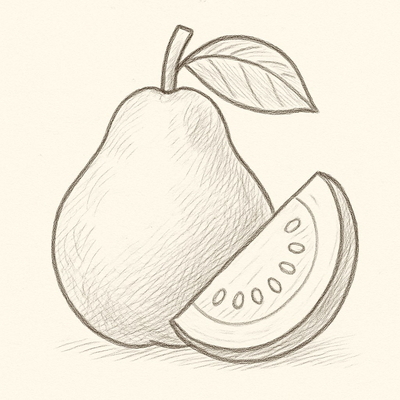 Guava Coloring Pages for Kids – Fun &amp; Creative Learning 2026