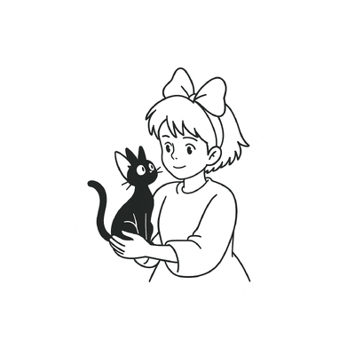 Kiki Coloring Pages for Kids to Explore a Magical World 2026