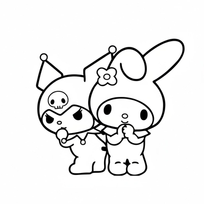 My Melody Coloring Pages 2026 – Super Cute Sheets for Girls