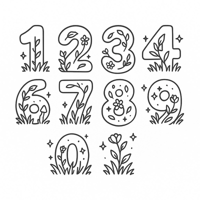 Number Chart Coloring Pages for Kids to Learn with Fun 2026
