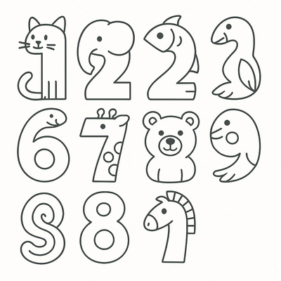 Number Chart Coloring Pages for Kids to Learn with Fun 2026