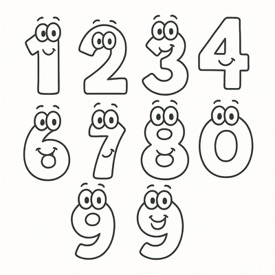 Number Chart Coloring Pages for Kids to Learn with Fun 2026