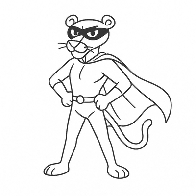 Pink Panther Coloring Pages for Kids to Learn and Create 2026