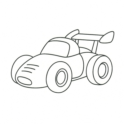 Racing Car Coloring Pages for Kids – High-Speed Creative Fun 2026