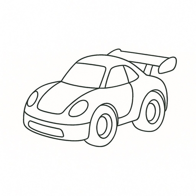 Racing Car Coloring Pages for Kids – High-Speed Creative Fun 2026