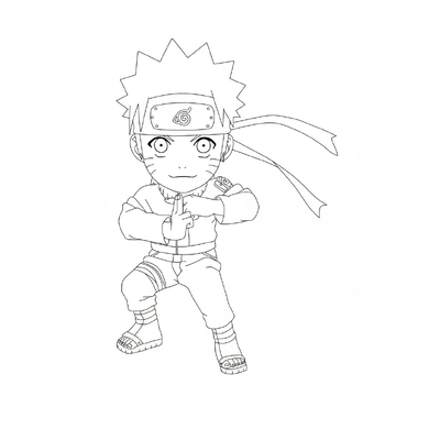 Six Paths Naruto Coloring Pages – Epic Nine-Tails Designs for Boys