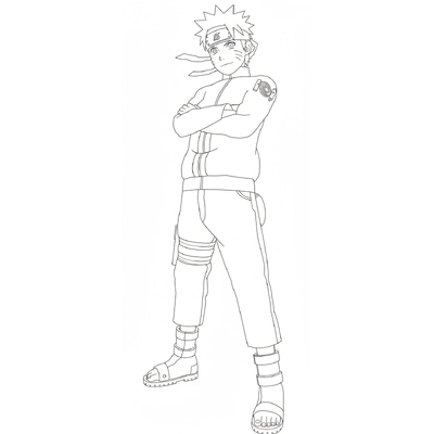 Six Paths Naruto Coloring Pages – Epic Nine-Tails Designs for Boys