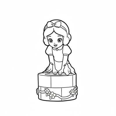 Snow White Coloring Pages – A Fairy Tale Brought to Life with Color