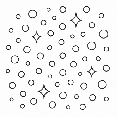 Sparkling Glitter Coloring Pages for Kids 2026