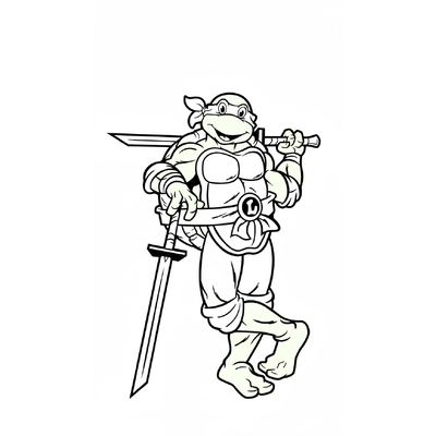 Teenage Mutant Ninja Turtles Coloring Pages – Fun Superhero Sheets for Boys