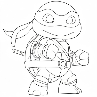 Teenage Mutant Ninja Turtles Coloring Pages – Fun Superhero Sheets for Boys