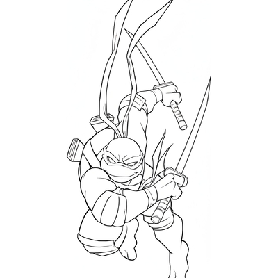 Teenage Mutant Ninja Turtles Coloring Pages – Fun Superhero Sheets for Boys