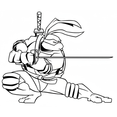 Teenage Mutant Ninja Turtles Coloring Pages – Fun Superhero Sheets for Boys