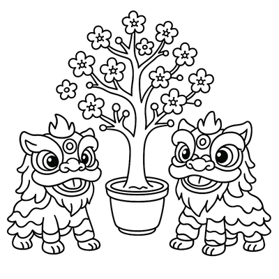 The Most Beautiful Apricot Blossom Tree Coloring Pages for Kids 2026
