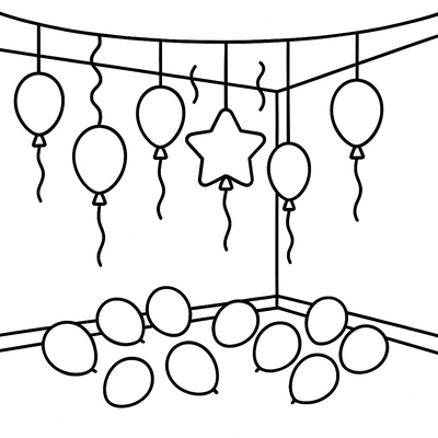 The Most Beautiful Balloon Coloring Pages for Kids 2026