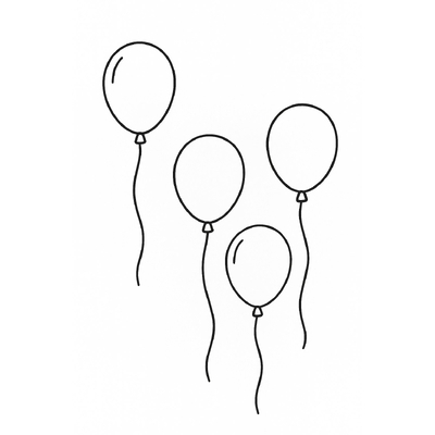The Most Beautiful Balloon Coloring Pages for Kids 2026