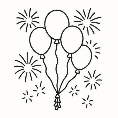 The Most Beautiful Balloon Coloring Pages for Kids 2026