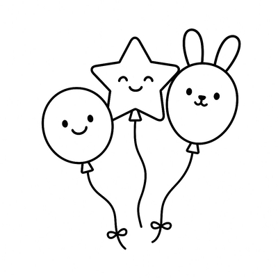 The Most Beautiful Balloon Coloring Pages for Kids 2026