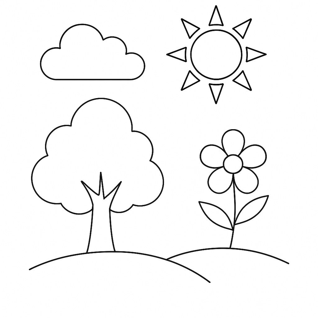 Nature Tracing Workbook