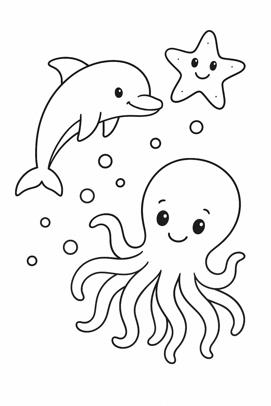 Ocean Animals Coloring