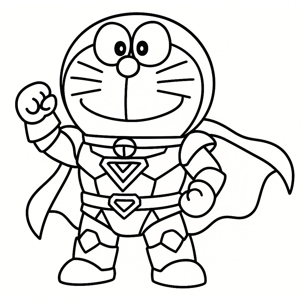 Superman Doraemon