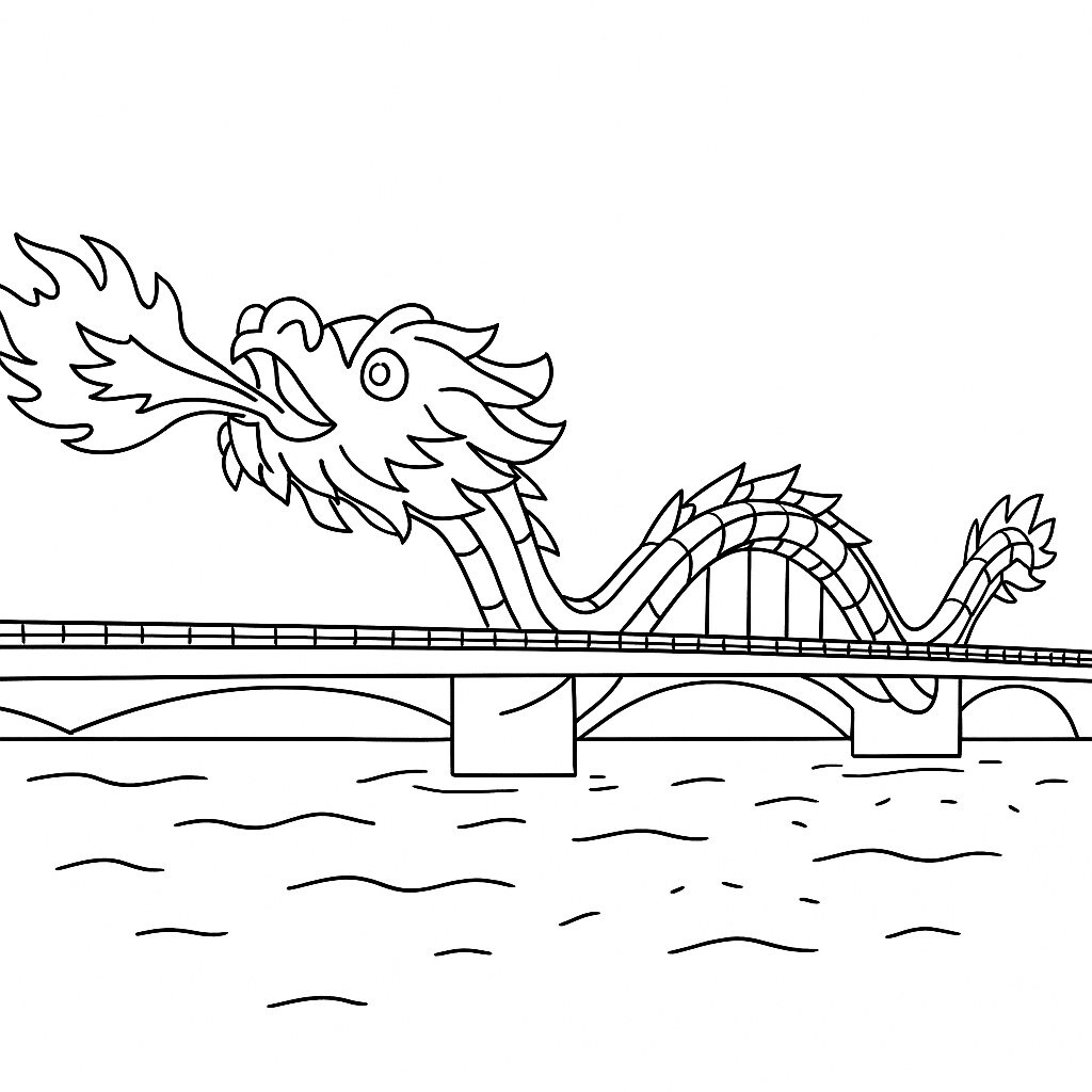 Dragon Bridge Breathing Fire