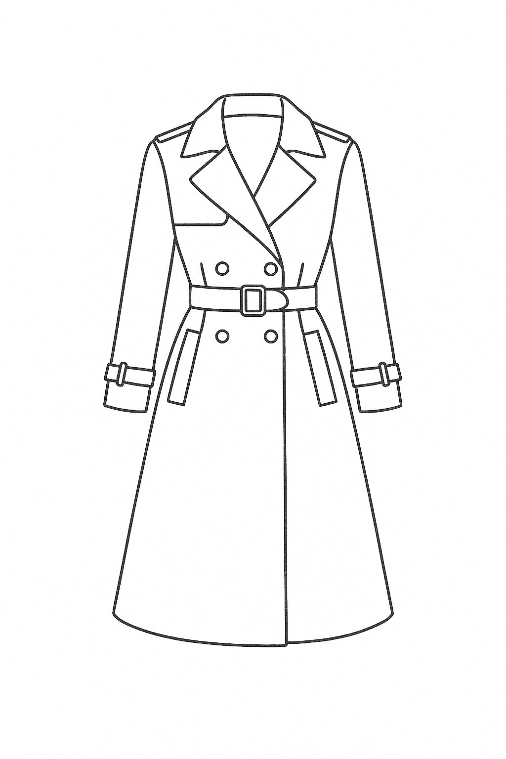 Elegant Beige Women's Trench Coat – Latest Trend 2026