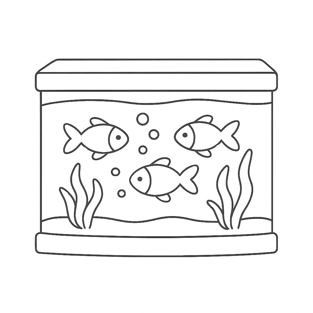 Cute Mini Aquarium