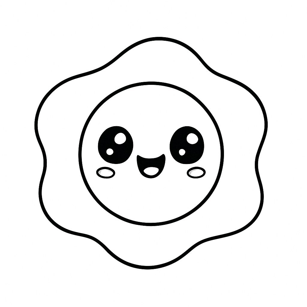 Kawaii Fried Eggs