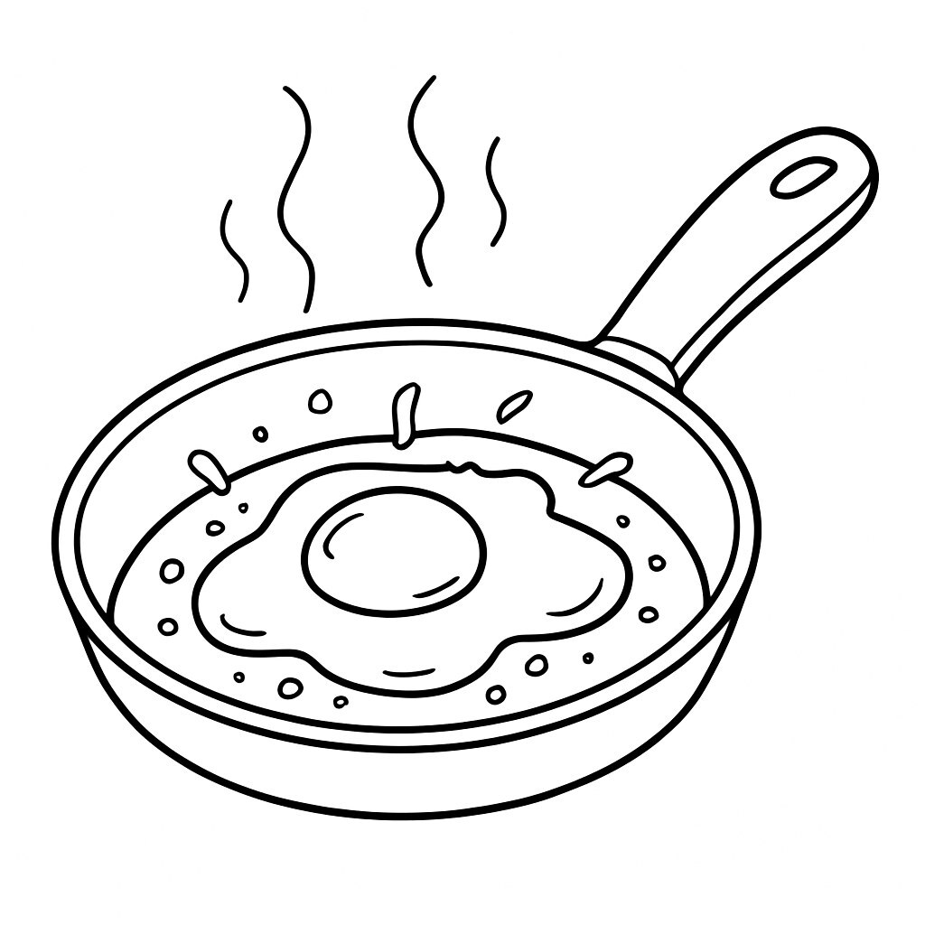 Fried Egg in the Pan