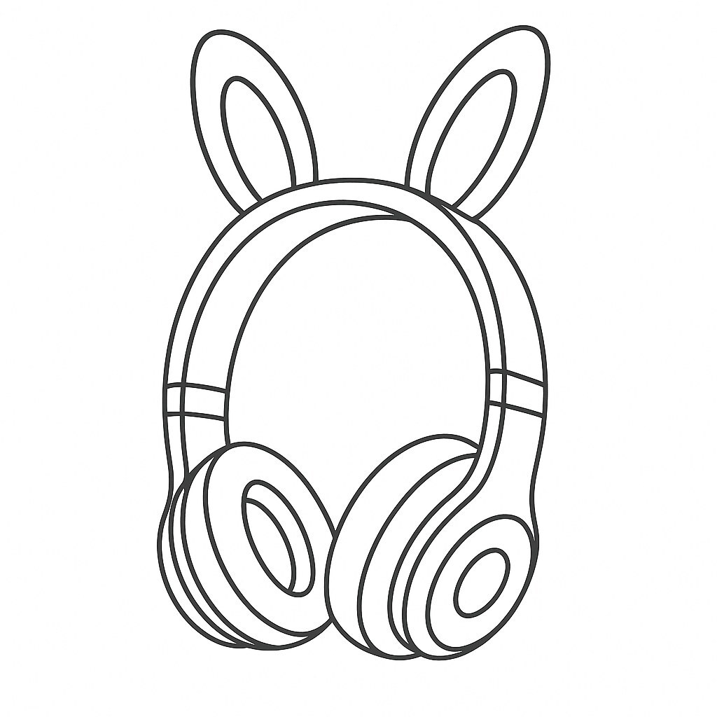 Cartoon Headphones
