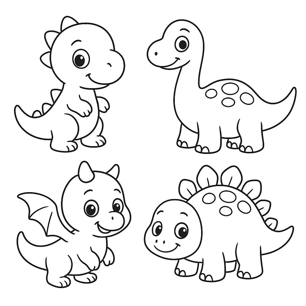 Adorable Dinosaurs