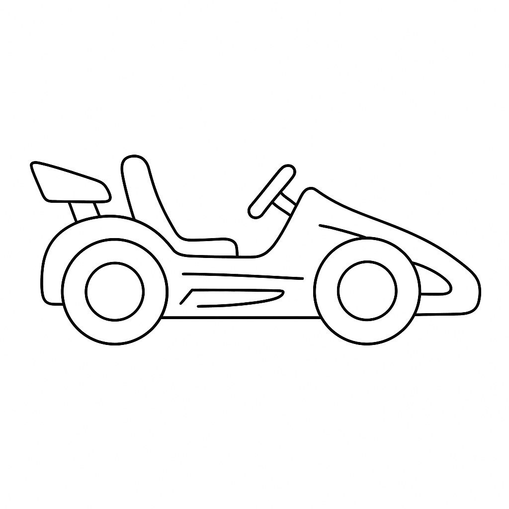 Mini Racing Car for Kids