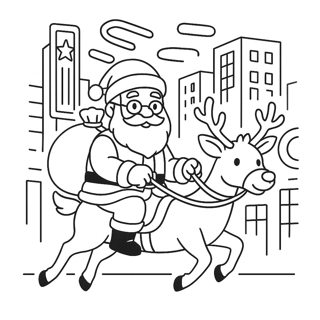 Modern Santa Claus